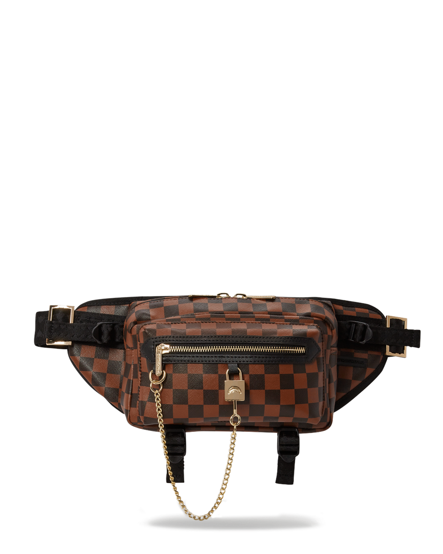SPRAYGROUND® CROSS BODY HENNY LOCK SHARKS IN PARIS CARGO CROSSBODY