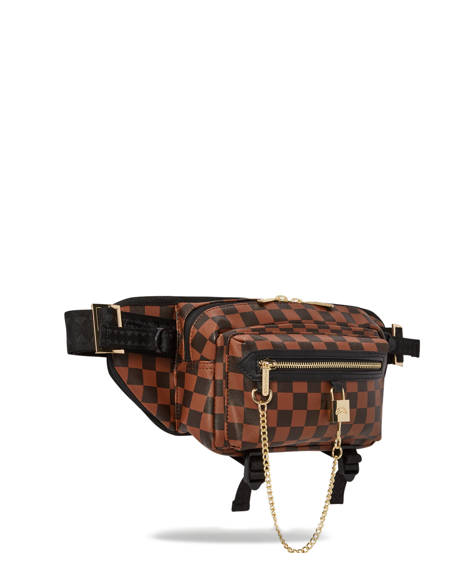 SPRAYGROUND® CROSS BODY HENNY LOCK SHARKS IN PARIS CARGO CROSSBODY