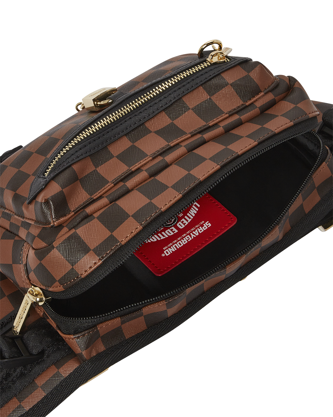 SPRAYGROUND® CROSS BODY HENNY LOCK SHARKS IN PARIS CARGO CROSSBODY