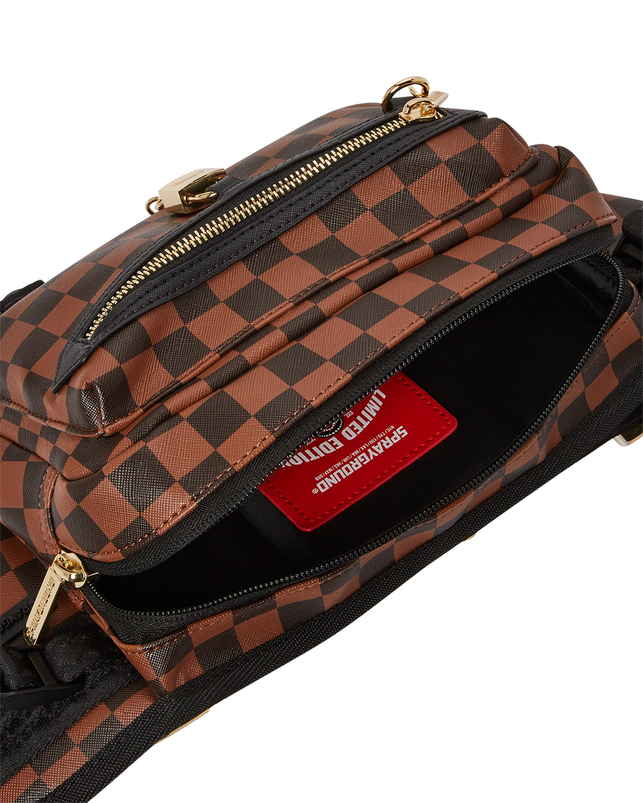 SPRAYGROUND® CROSS BODY HENNY LOCK SHARKS IN PARIS CARGO CROSSBODY