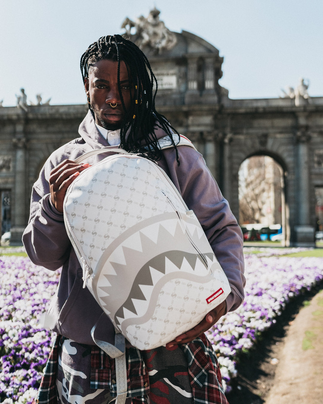 SPRAYGROUND® BACKPACK MONEYGRAM POWDER BACKPACK (DLXV)