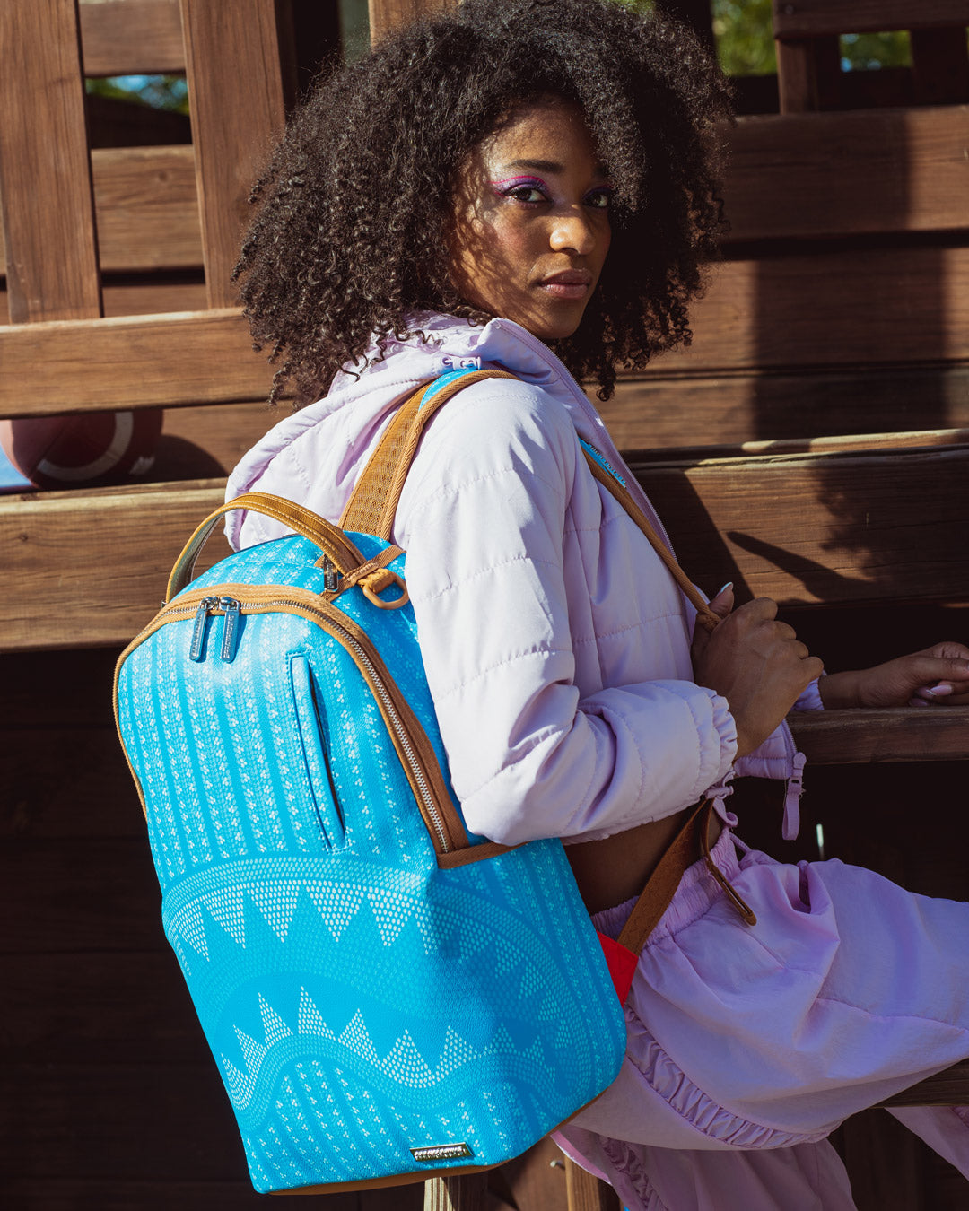 SPRAYGROUND® BACKPACK ILLUCHAINS TURQ BACKPACK (DLXV)