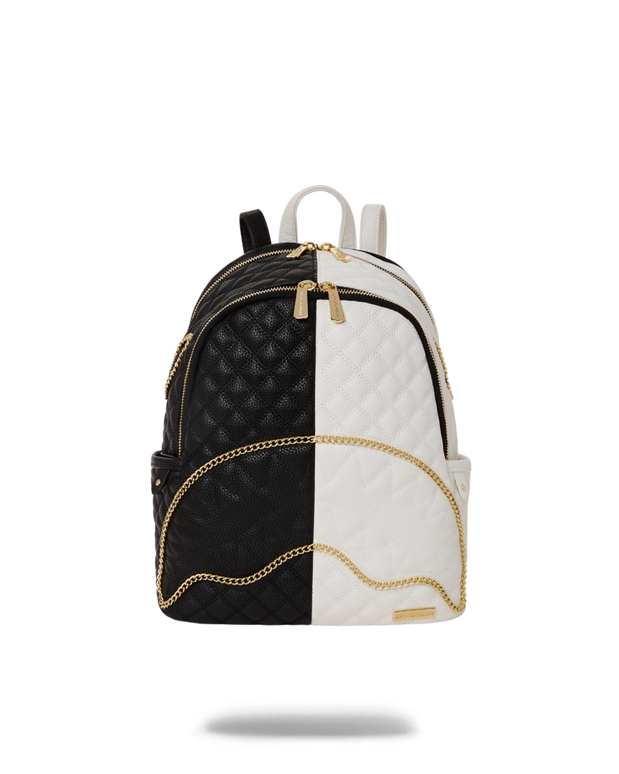 SPRAYGROUND® BACKPACK LEVELED UP SPLIT QUILT SHARK SAVAGE BACKPACK