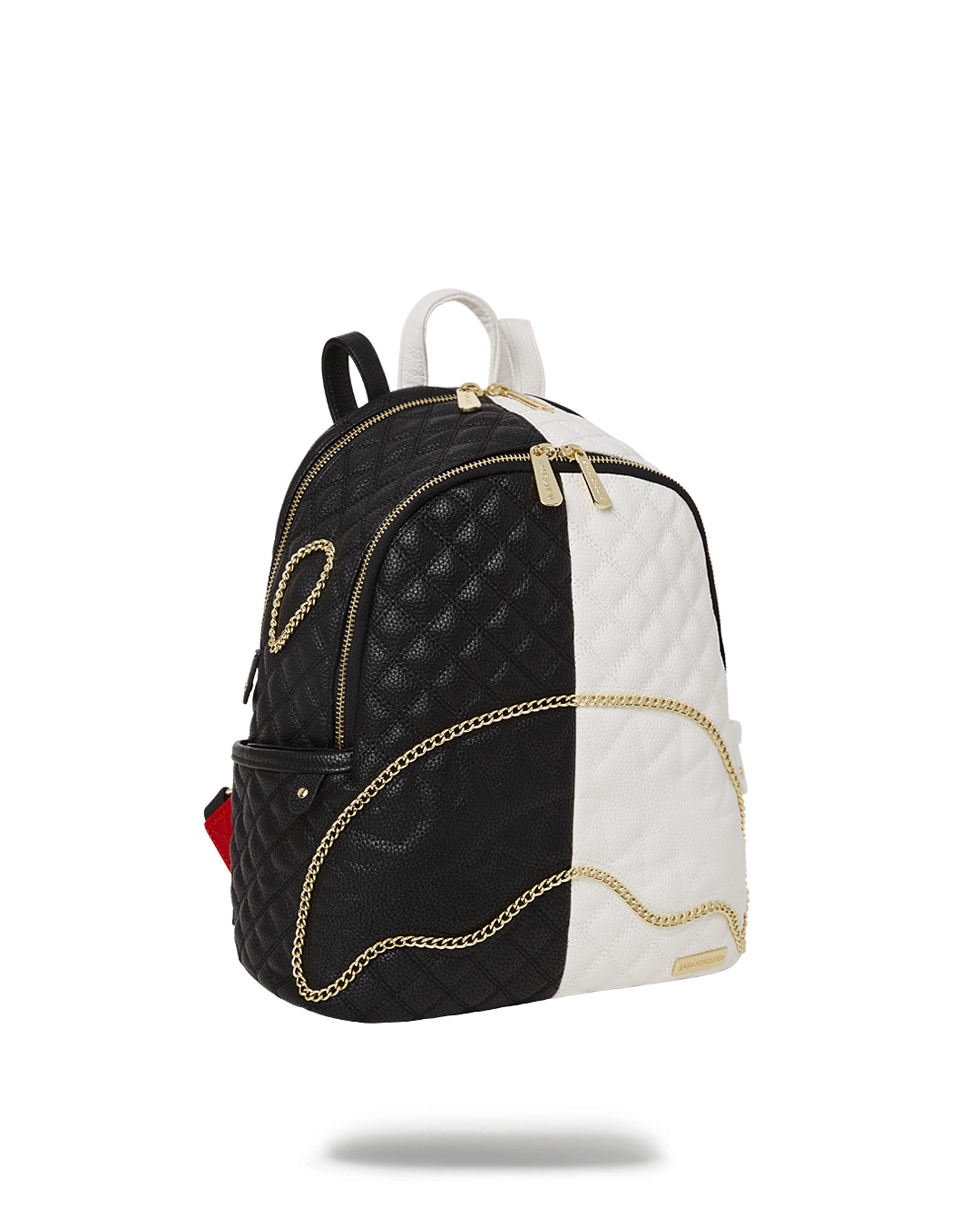 SPRAYGROUND® BACKPACK LEVELED UP SPLIT QUILT SHARK SAVAGE BACKPACK