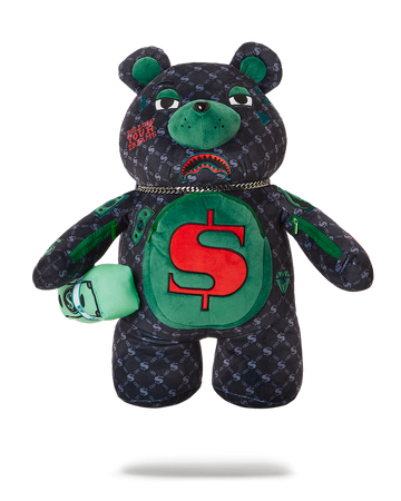 SPRAYGROUND® BACKPACK DINERO MONEYBEAR TEDDYBEAR BACKPACK