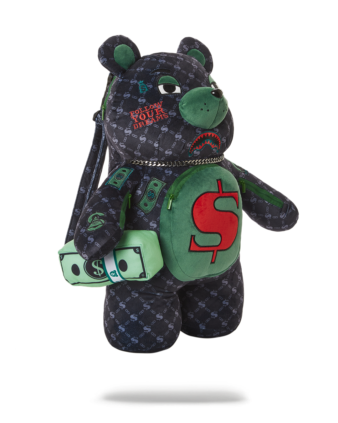 SPRAYGROUND® BACKPACK DINERO MONEYBEAR TEDDYBEAR BACKPACK