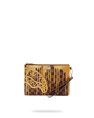 SPRAYGROUND® POUCHETTE PARIS PAINT CROSSOVER CLUTCH