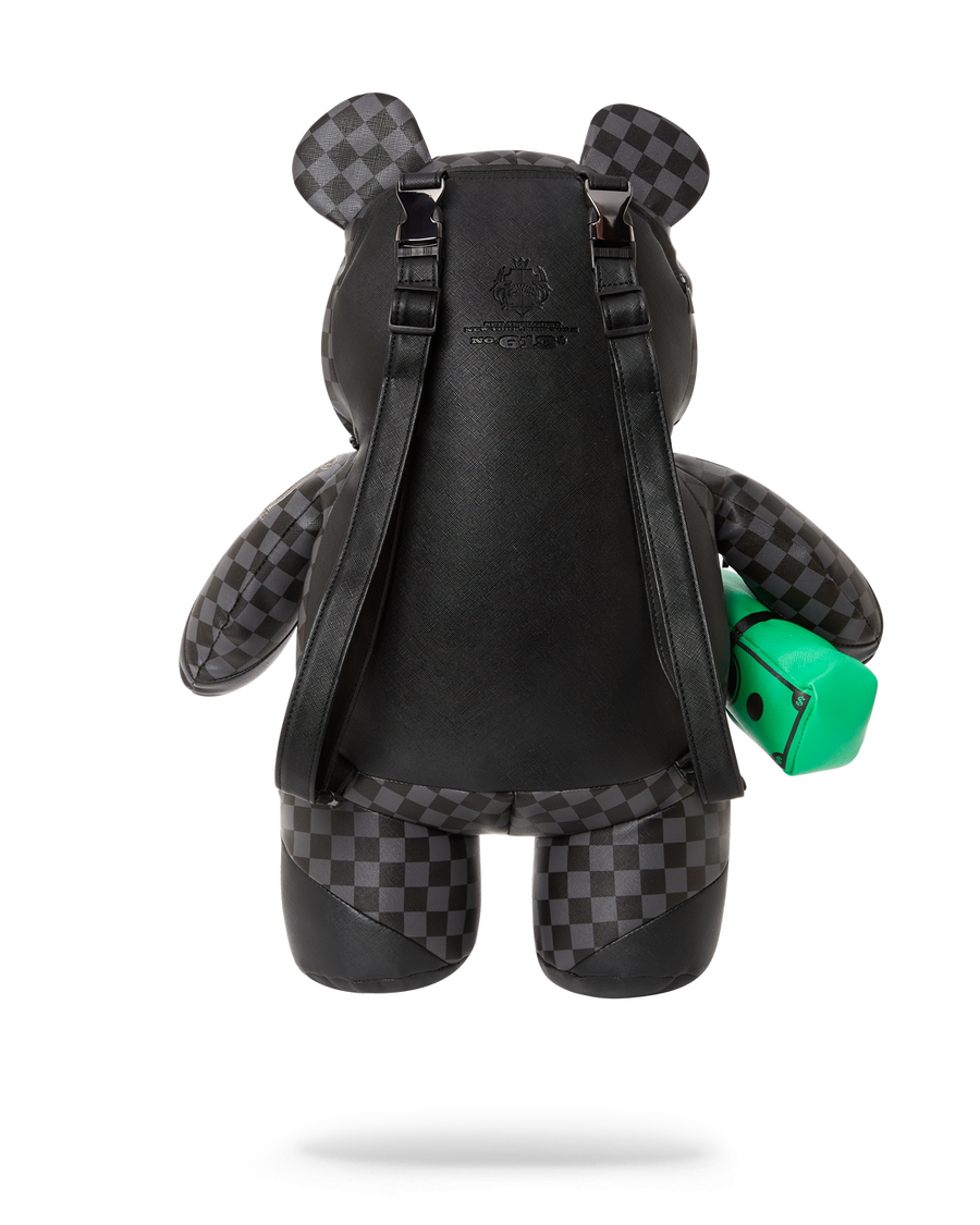 SPRAYGROUND® BACKPACK HENNY AIIR TO THE THRONE MONEYBEAR TEDDYBEAR BACKPACK