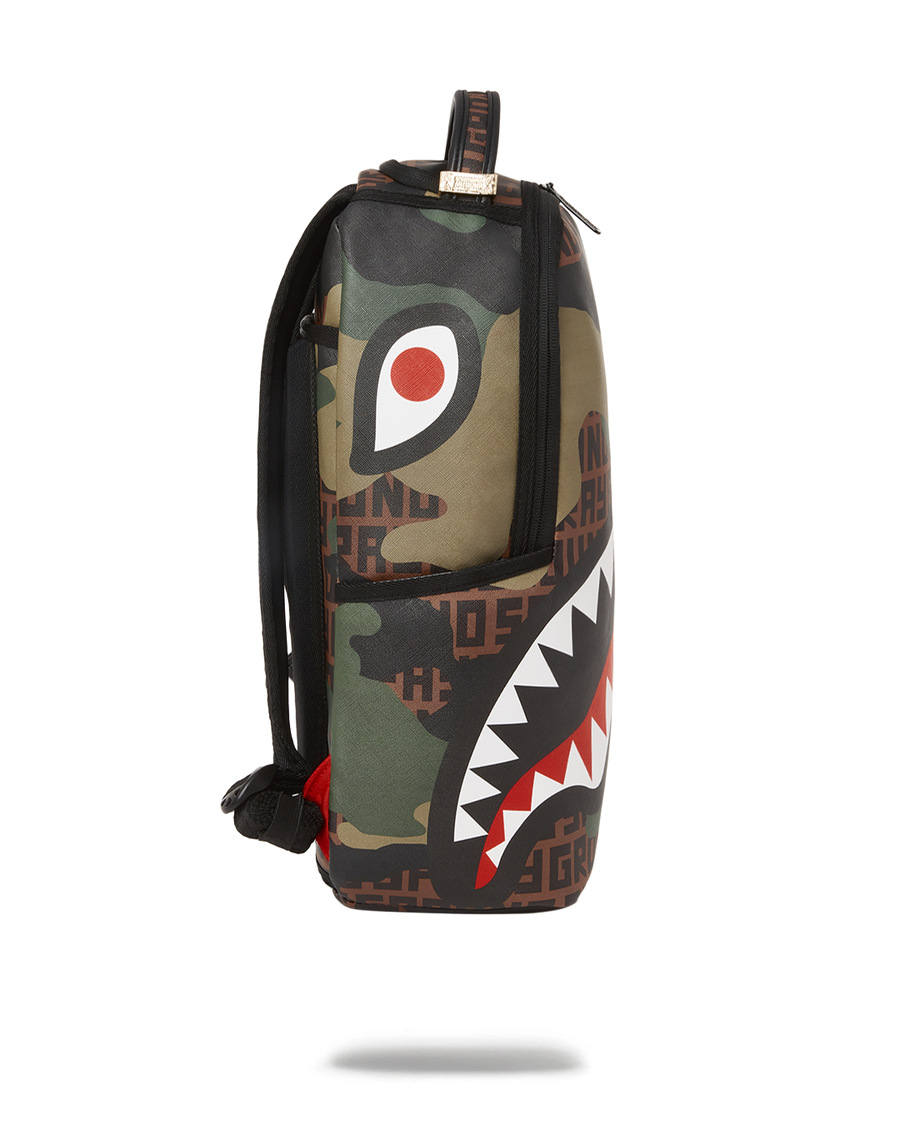 Backpacks Sprayground - Torpedo Shark camouflage backpack