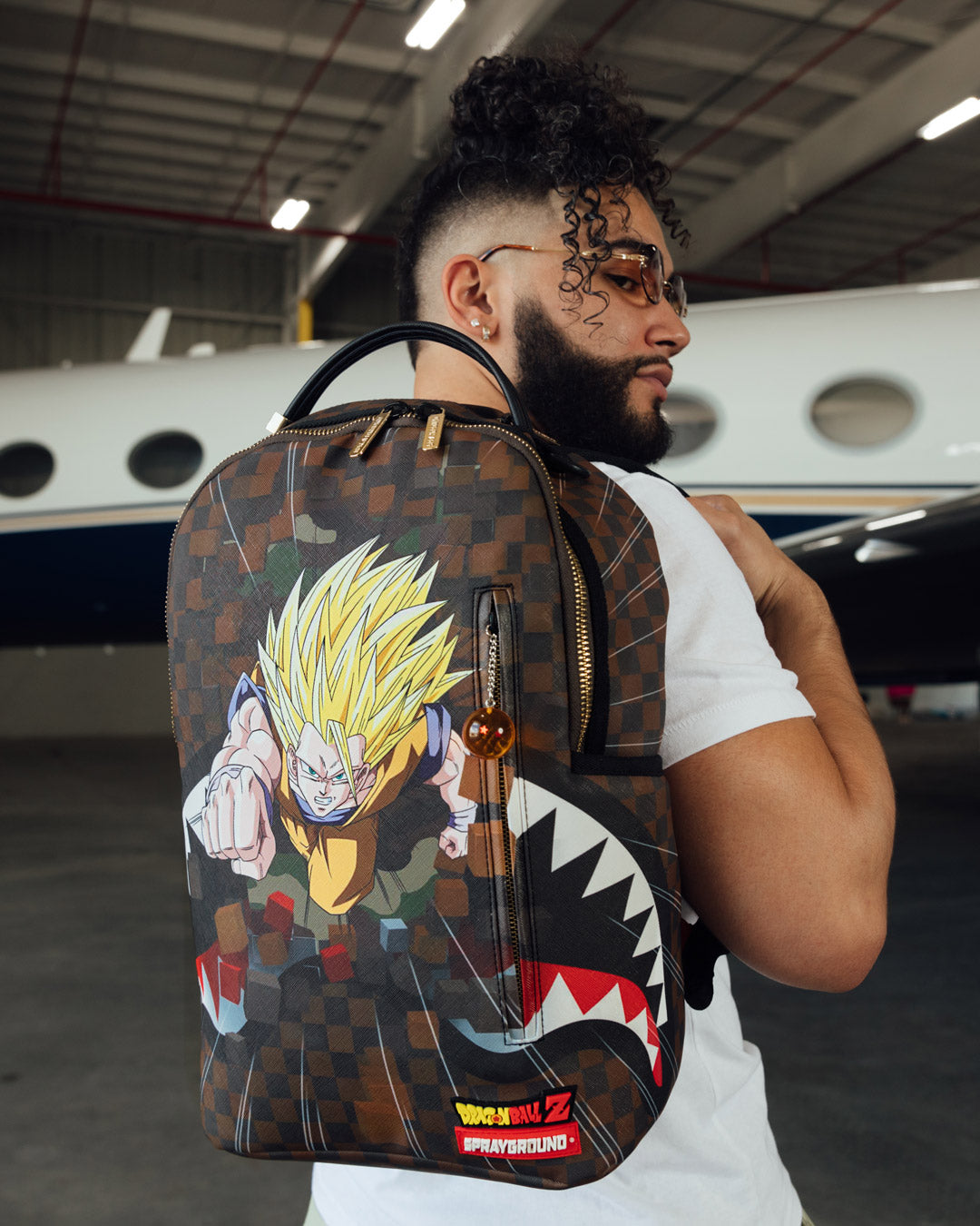 SPRAYGROUND® BACKPACK DRAGON BALL Z CHECKED SMASH (DLXV)