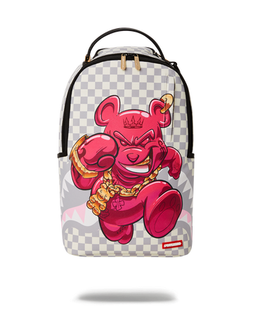 SPRAYGROUND® BACKPACK CHASE BANK: DIABLO BACK AT IT BACKPACK (ROSE) (DLXV)