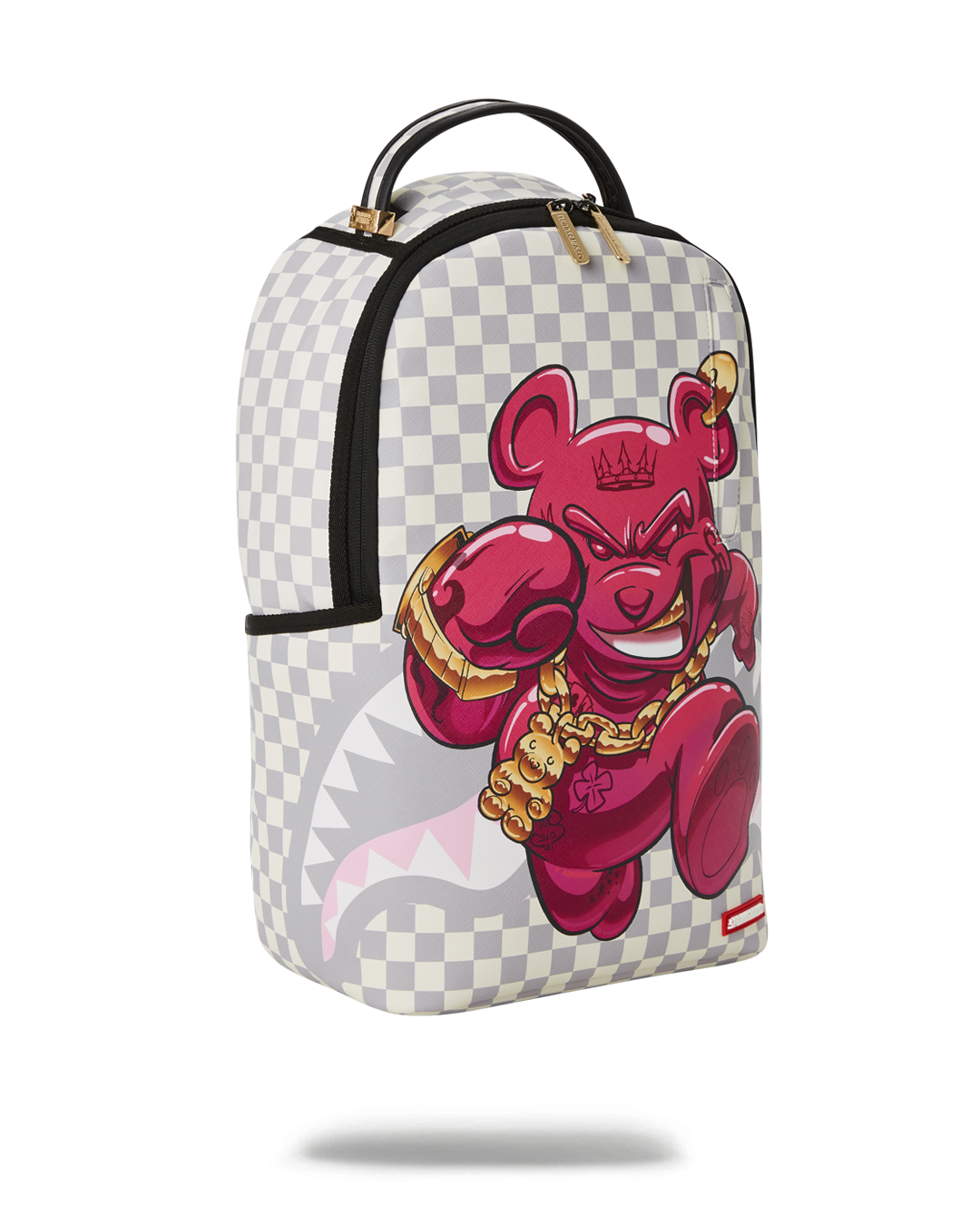 SPRAYGROUND® BACKPACK CHASE BANK: DIABLO BACK AT IT BACKPACK (ROSE) (DLXV)