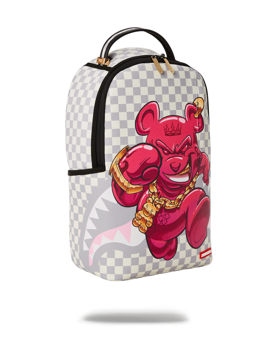 SPRAYGROUND® BACKPACK CHASE BANK: DIABLO BACK AT IT BACKPACK (ROSE) (DLXV)