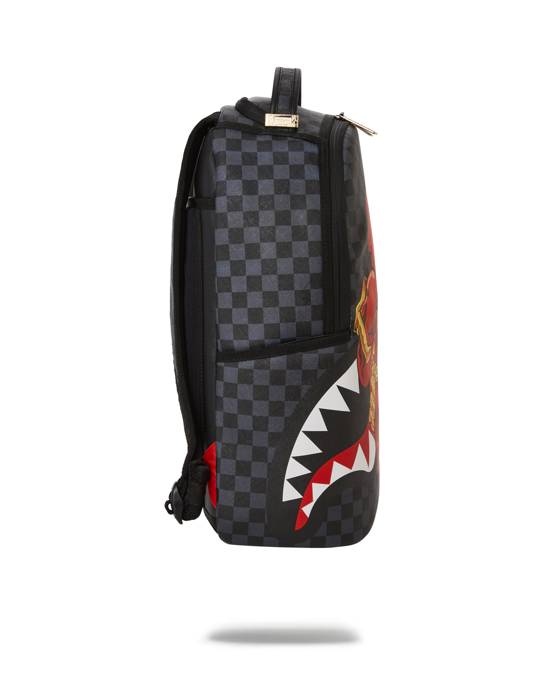 SPRAYGROUND® BACKPACK CHASE BANK: DIABLO BACK AT IT (GREY) (DLXV)