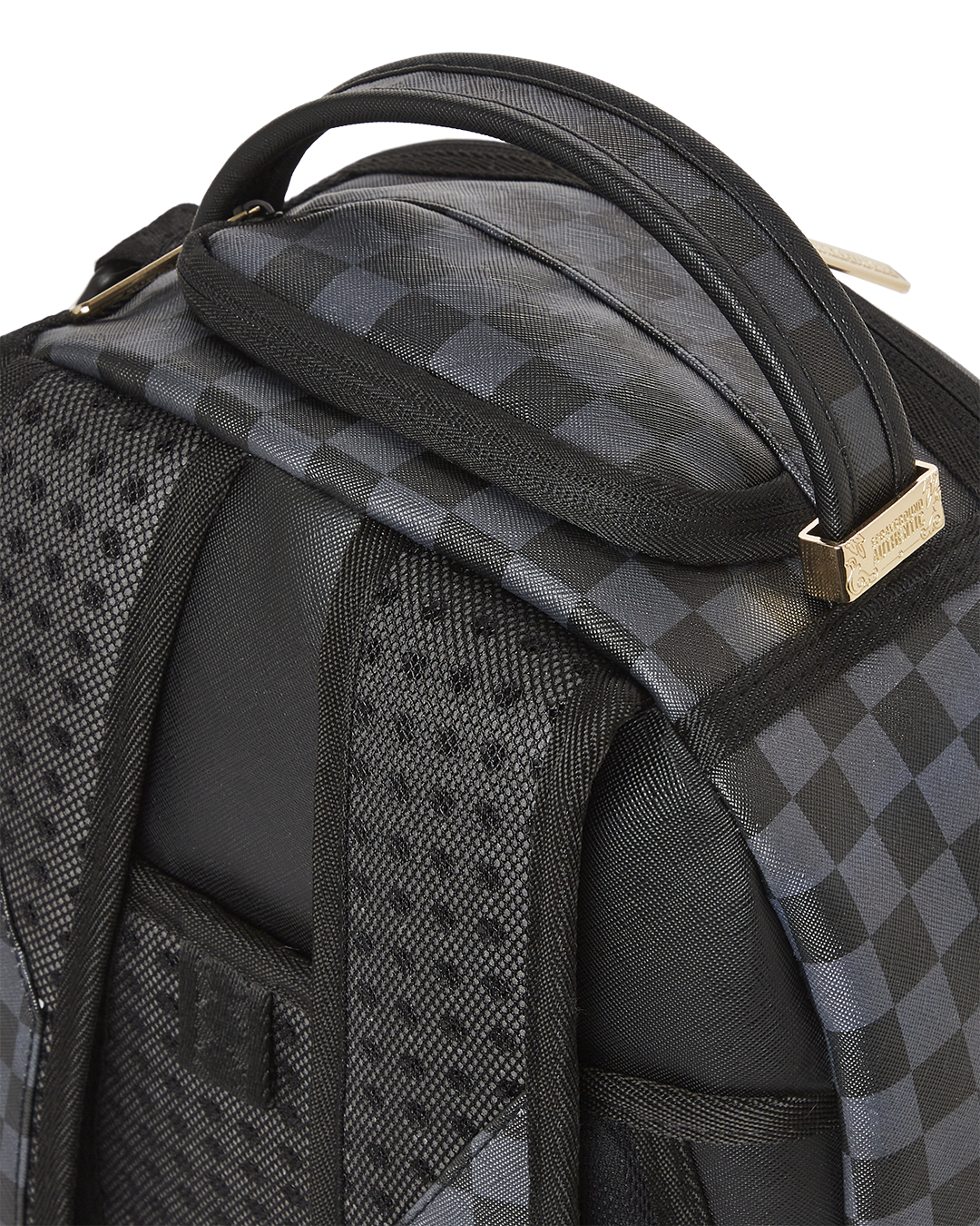 SPRAYGROUND® BACKPACK CHASE BANK: DIABLO BACK AT IT (GREY) (DLXV)