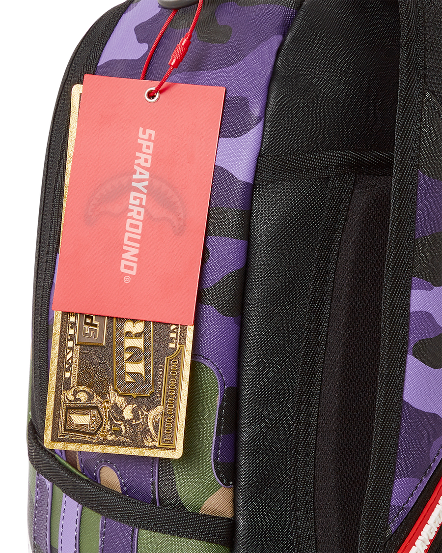 Sprayground Unisex Xtc Purple Mountaineer Backpack 910B4520NSZ Violet