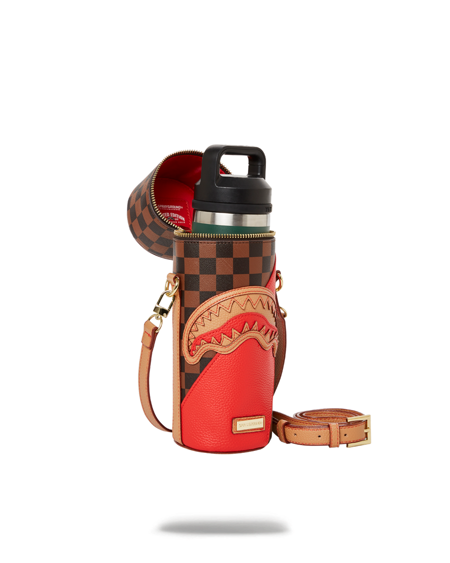 SPRAYGROUND® SLING RACEWAY TUBULAR WATER BOTTLE BAG