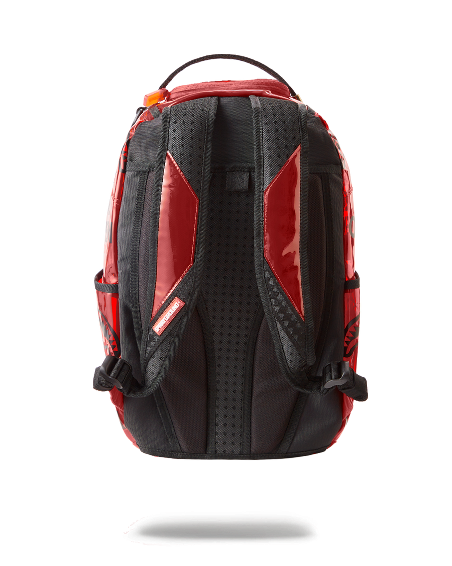 SPRAYGROUND® BACKPACK RIP ME OPEN (RED) (VINYL)