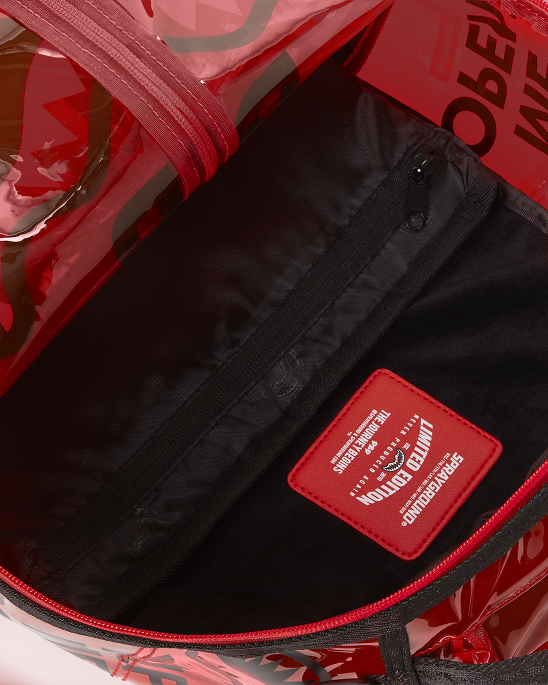 Sprayground Paper Rip RIP ME OPEN (RED) (VINYL) – SPRAYGROUND®