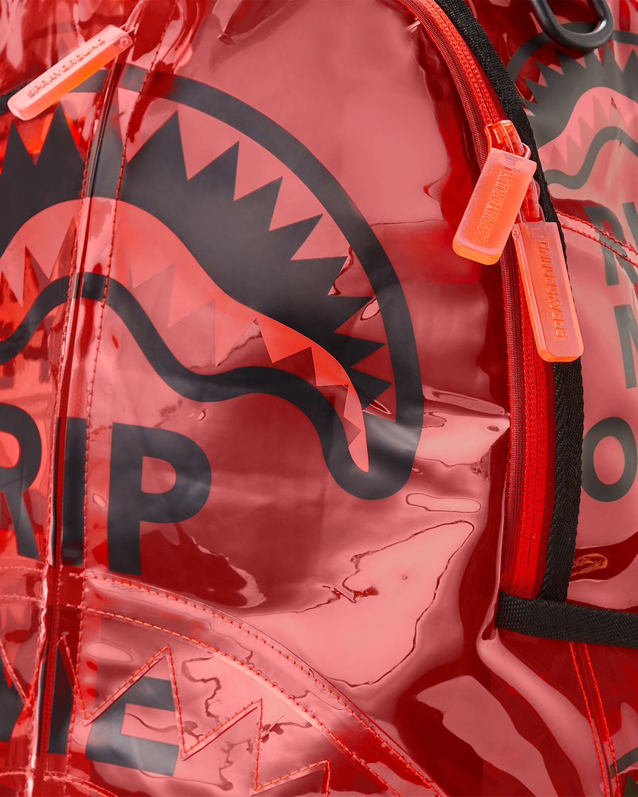 SPRAYGROUND® BACKPACK RIP ME OPEN (RED) (VINYL)