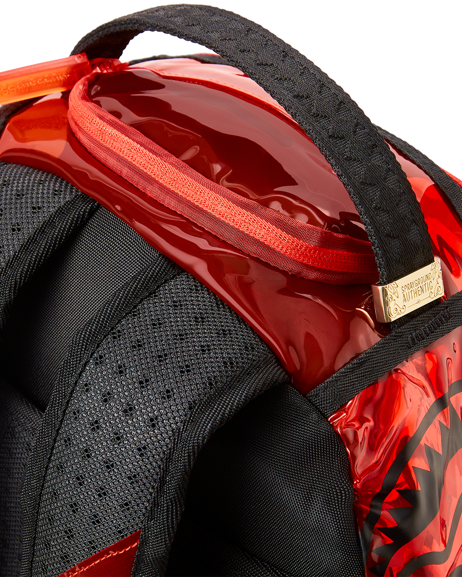 SPRAYGROUND® BACKPACK RIP ME OPEN (RED) (VINYL)