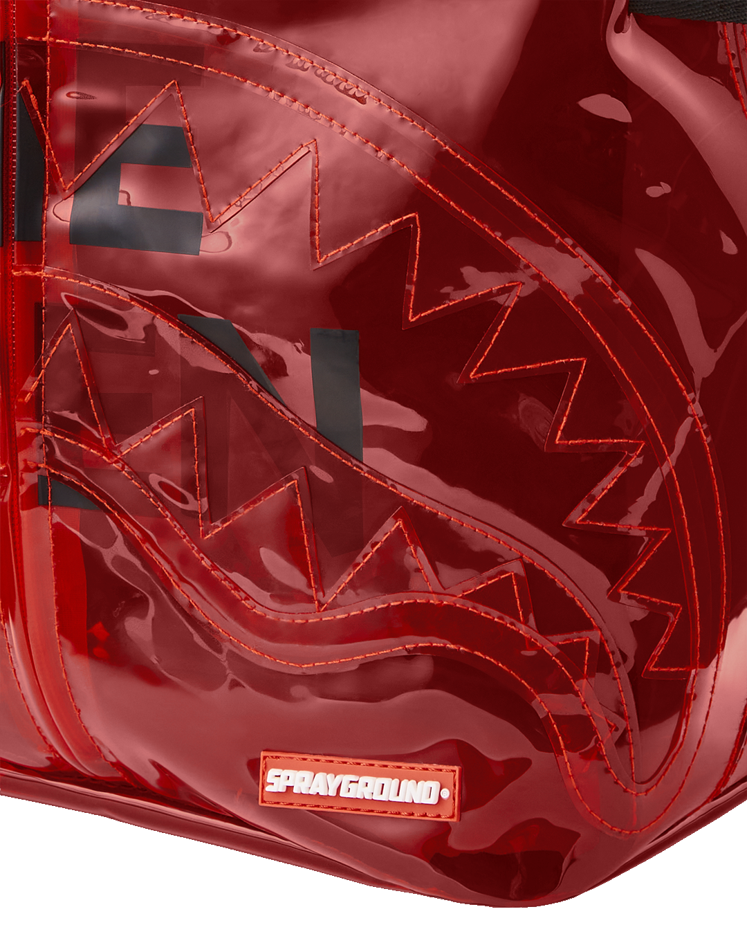 SPRAYGROUND® BACKPACK RIP ME OPEN (RED) (VINYL)