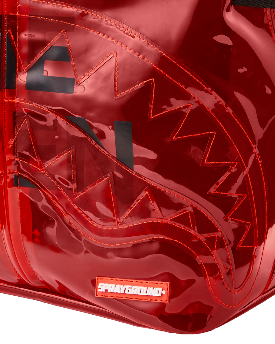 SPRAYGROUND® BACKPACK RIP ME OPEN (RED) (VINYL)