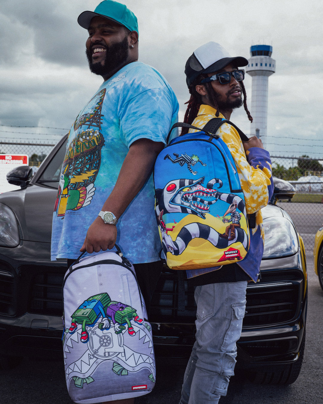 SPRAYGROUND® BACKPACK MONEY BOYS I MAKE MONEY WHILE I SLEEP KNAPSACK (DLXR)