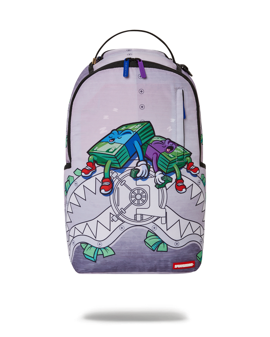 SPRAYGROUND® BACKPACK MONEY BOYS I MAKE MONEY WHILE I SLEEP KNAPSACK (DLXR)