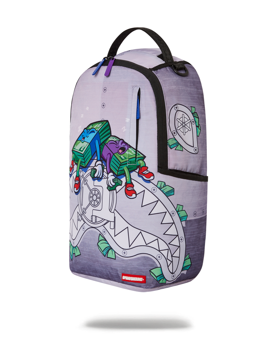 SPRAYGROUND® BACKPACK MONEY BOYS I MAKE MONEY WHILE I SLEEP KNAPSACK (DLXR)