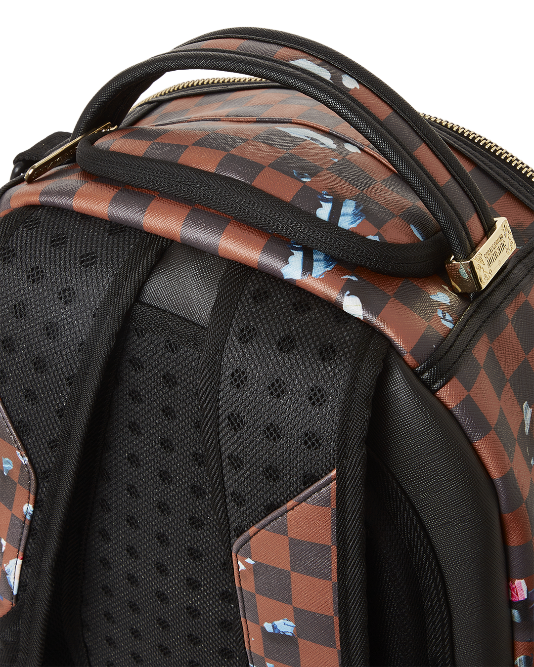 Sprayground Unisex Shark Bite Money Explosion Backpack 910B4544NSZ Brown