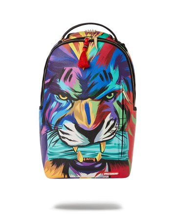 SPRAYGROUND® BACKPACK HEAR MY ROAR A.i.6 SANDFLOWER COLLAB BACKPACK (DLXV)