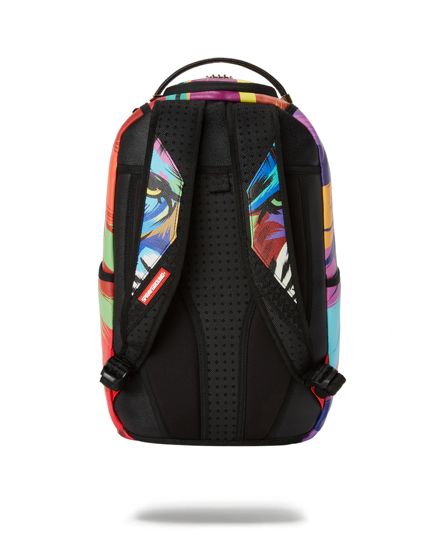 SPRAYGROUND® BACKPACK HEAR MY ROAR A.i.6 SANDFLOWER COLLAB BACKPACK (DLXV)