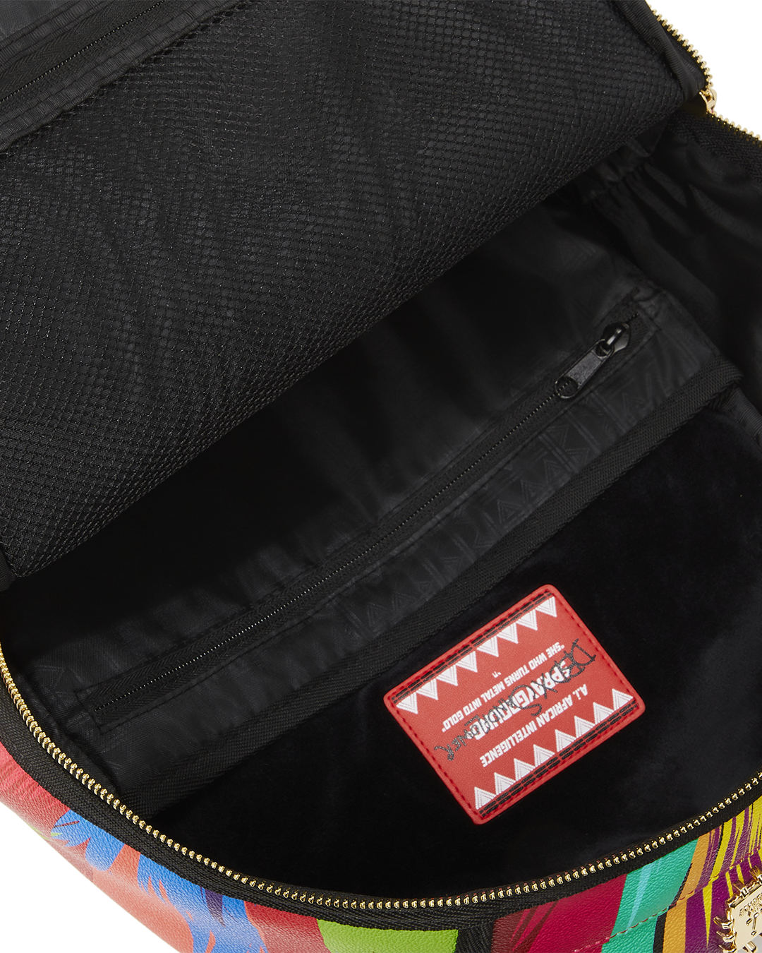 SPRAYGROUND® BACKPACK HEAR MY ROAR A.i.6 SANDFLOWER COLLAB BACKPACK (DLXV)
