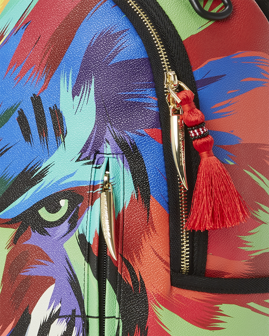 SPRAYGROUND® BACKPACK HEAR MY ROAR A.i.6 SANDFLOWER COLLAB BACKPACK (DLXV)