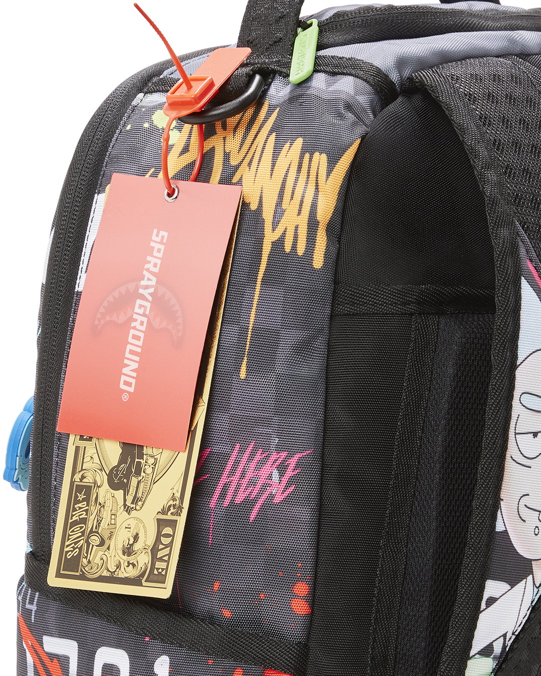 Sprayground Rick and Morty Sharkmouth Wound Backpack