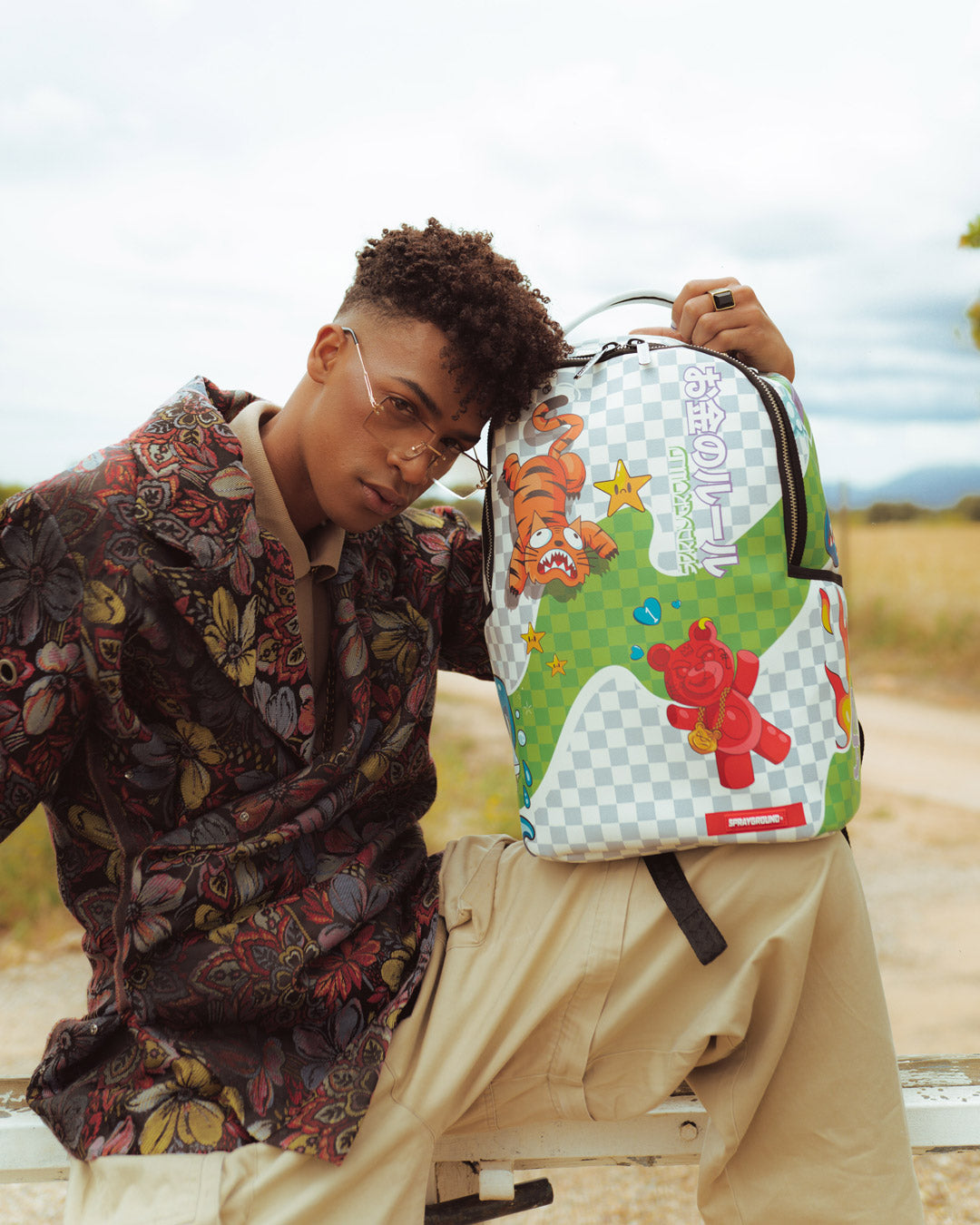 SPRAYGROUND® BACKPACK WTF KNOCKOUT BACKPACK (DLXV)