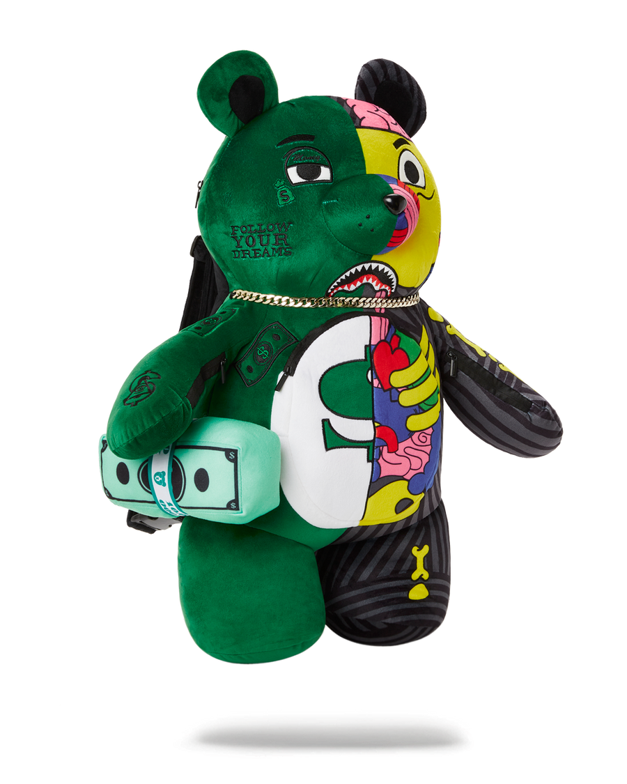 SPRAYGROUND® BACKPACK YOUNG X-RAY MONEYBEAR TEDDYBEAR BACKPACK