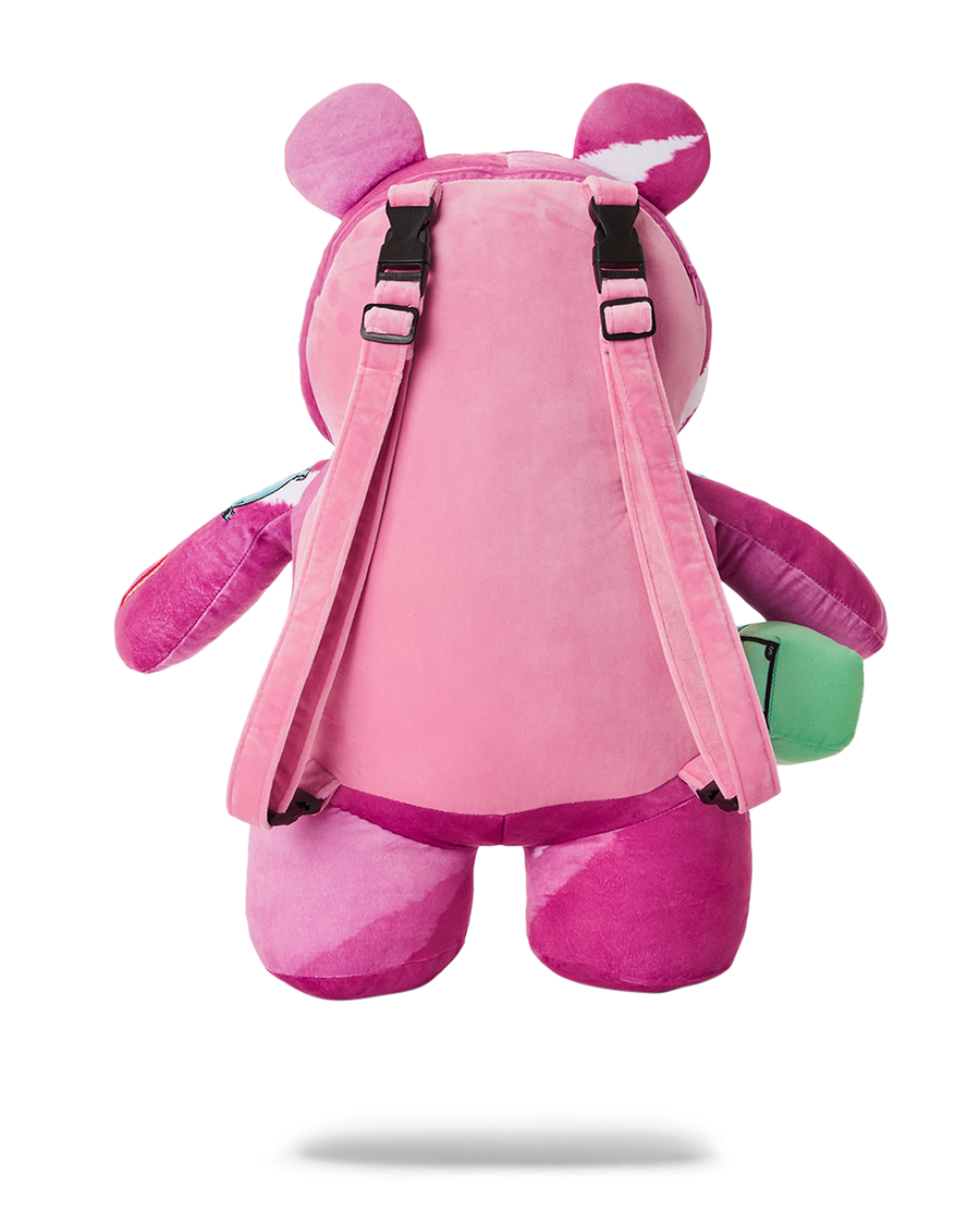 SPRAYGROUND® BACKPACK PINK PUNK MONEYBEAR TEDDYBEAR BACKPACK