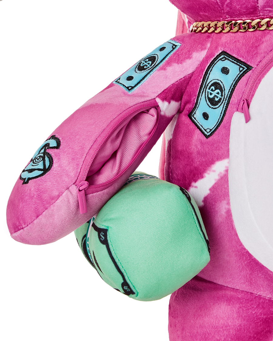 SPRAYGROUND® BACKPACK PINK PUNK MONEYBEAR TEDDYBEAR BACKPACK