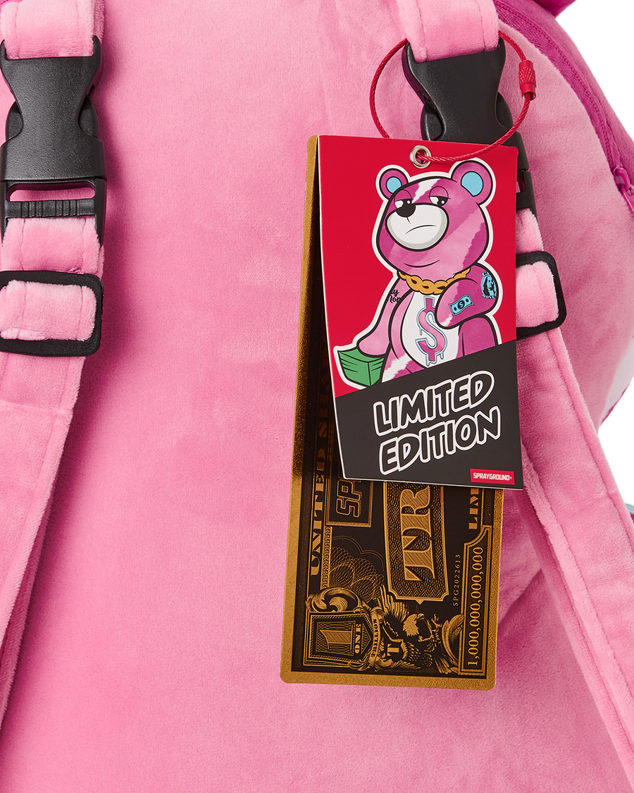 SPRAYGROUND® BACKPACK PINK PUNK MONEYBEAR TEDDYBEAR BACKPACK