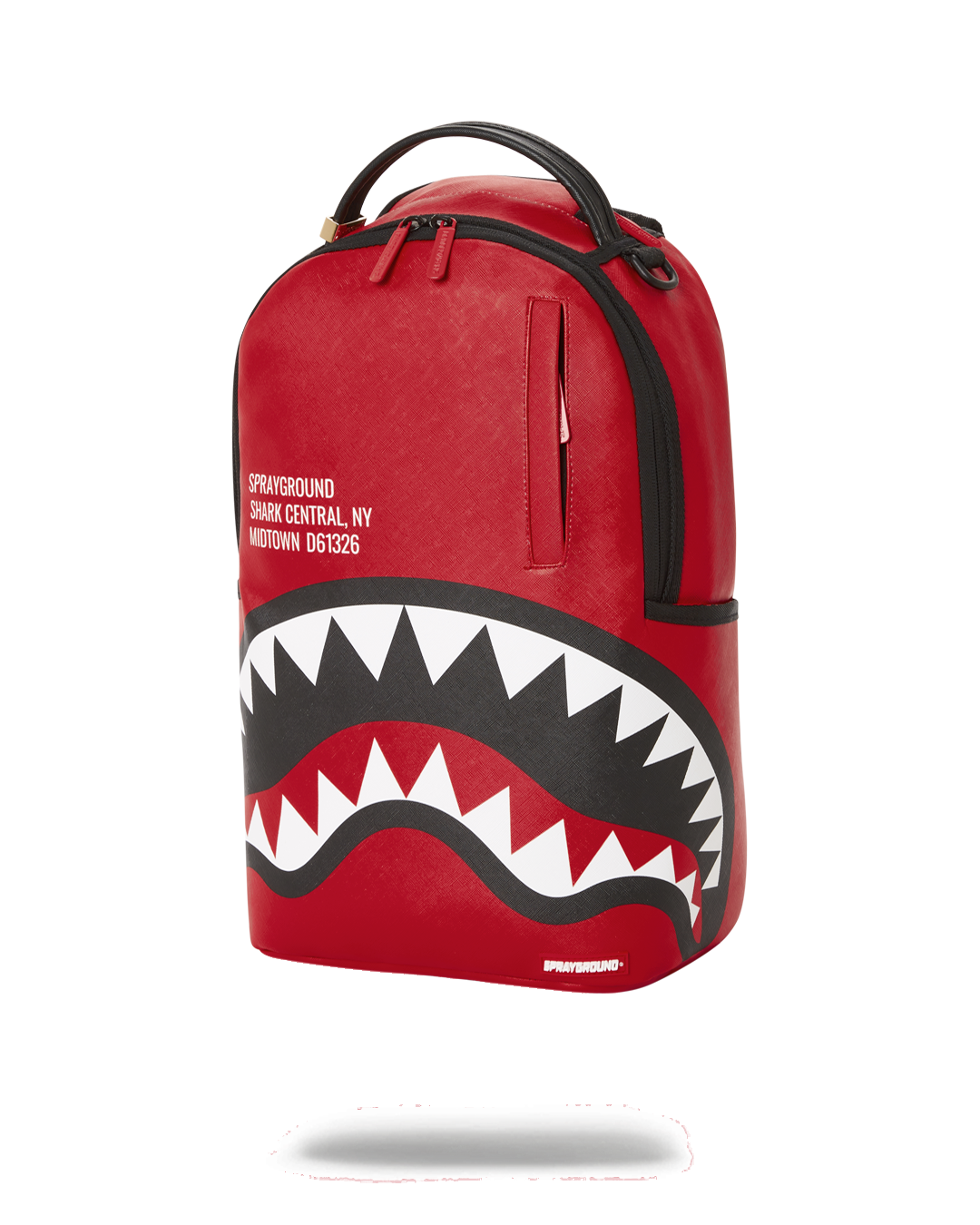 Sprayground Scream Shark Backpack in Red for Men