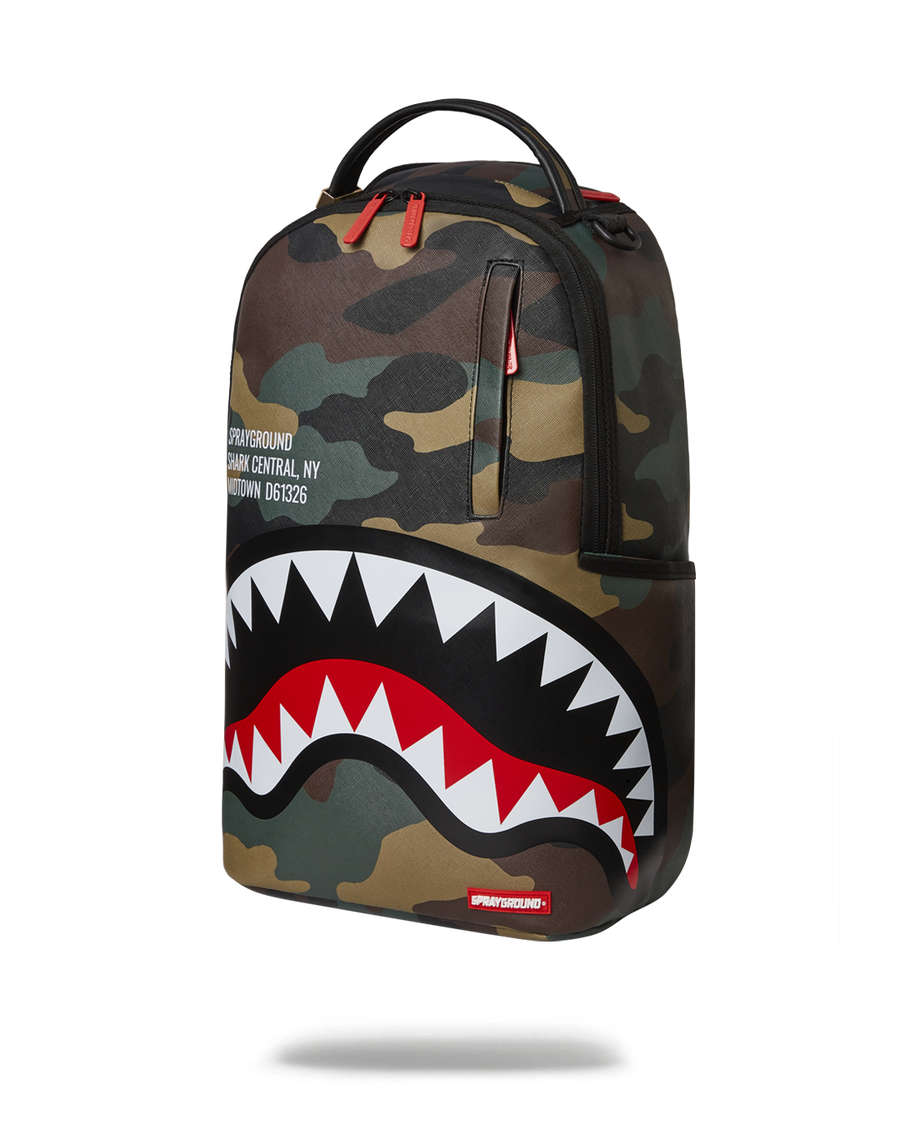 Sprayground shark central black Clearance