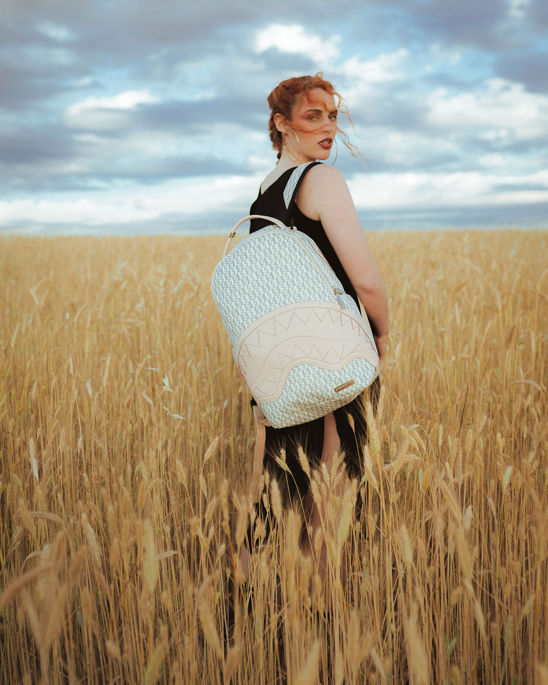 Sprayground creme de la creme backpack Clearance