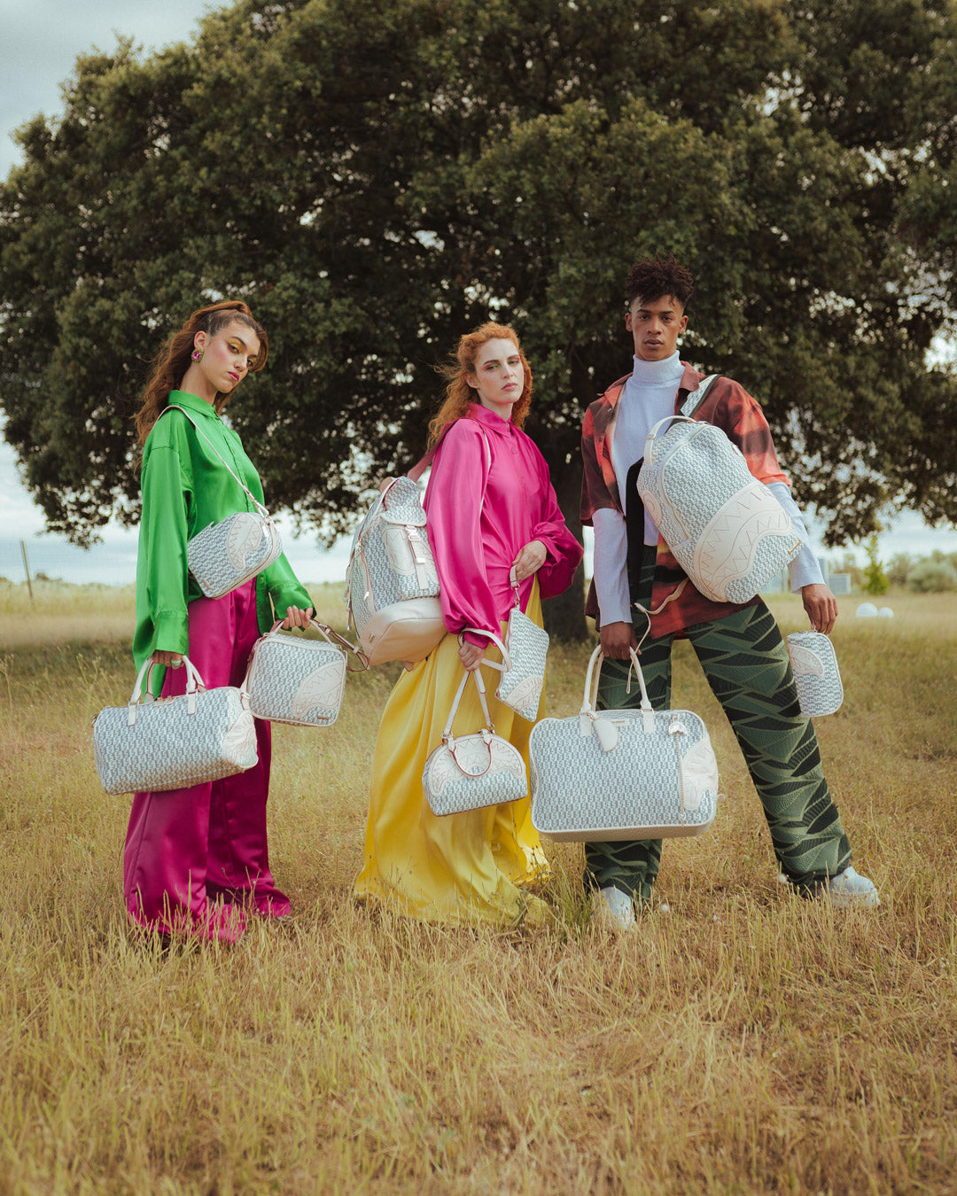 Sprayground backpack cream Clearance