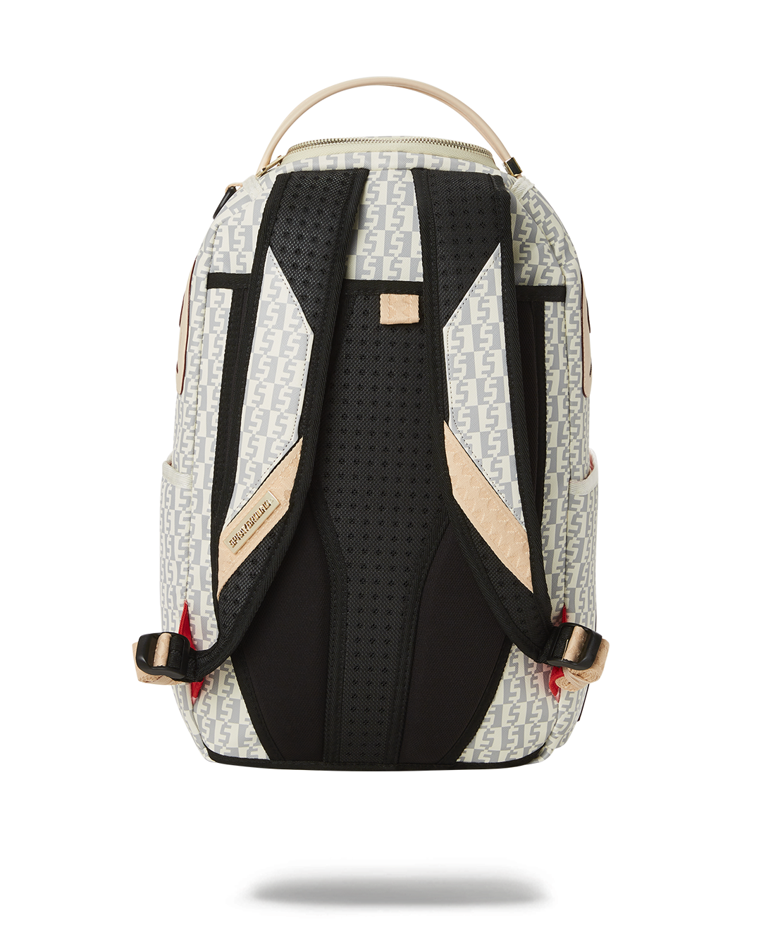 Sprayground cream backpack best sale