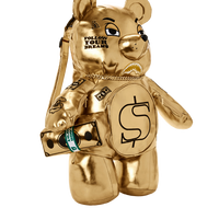 SPRAYGROUND® BACKPACK GOLD RUSH MONEYBEAR TEDDYBEAR BACKPACK
