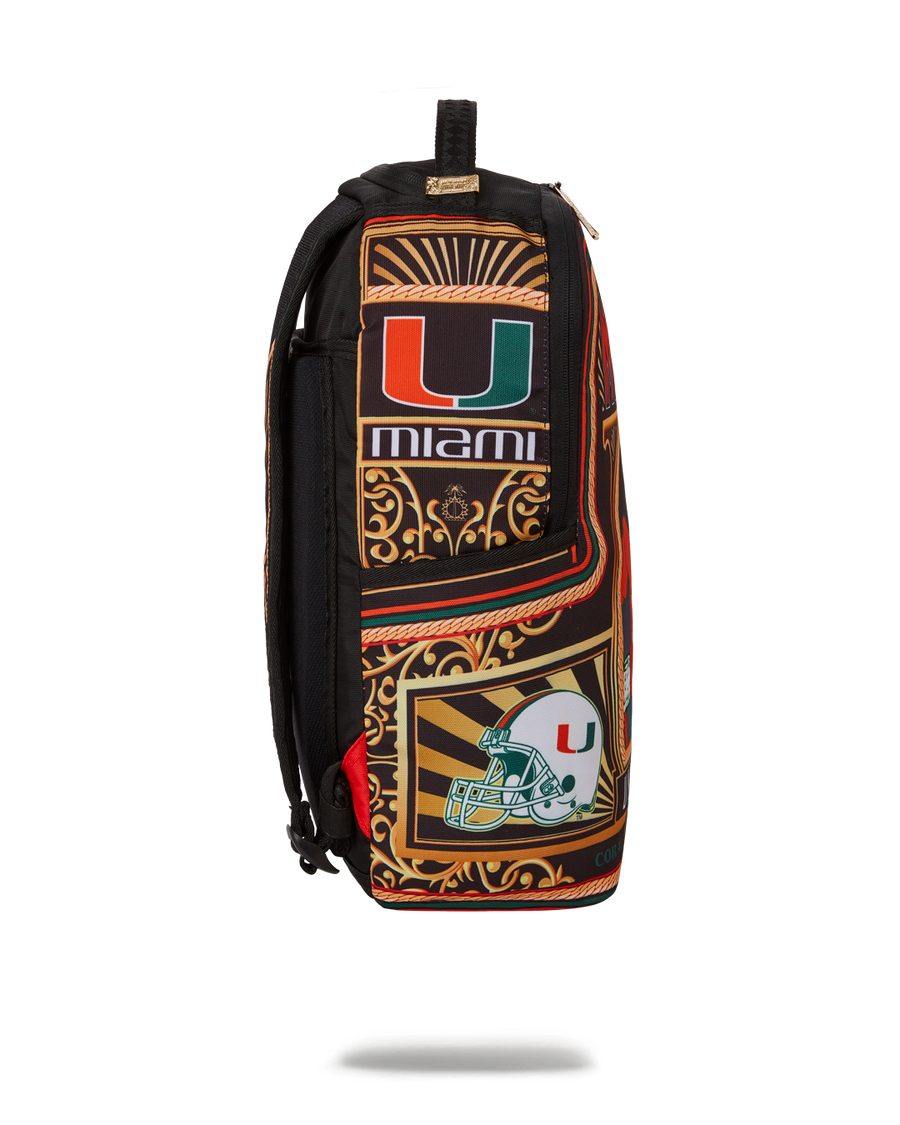 SPRAYGROUND® BACKPACK UNIVERSITY OF MIAMI BACKPACK (DLXR)