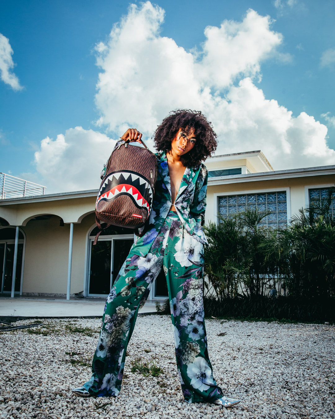 SPRAYGROUND® BACKPACK CASHIN CHECKS BACKPACK (DLXV)