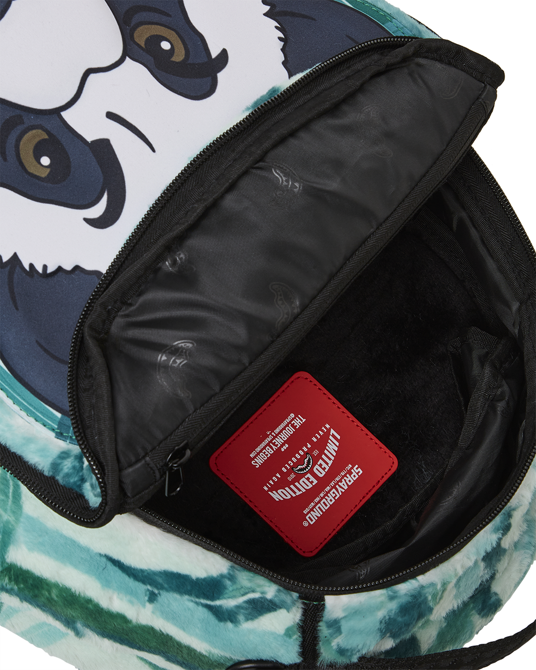 SPRAYGROUND® BACKPACK PANDA COZY VELOUR FUR BACKPACK